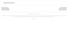 Tablet Screenshot of ergonomie-vepi.com